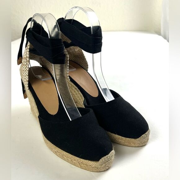 Castaner Black Carina Sandals - Picture 4 of 15